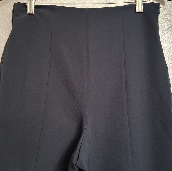 NWT Asos Blue Straight Leg Pants With Front Slit Size 6 - Picture 2 of 14